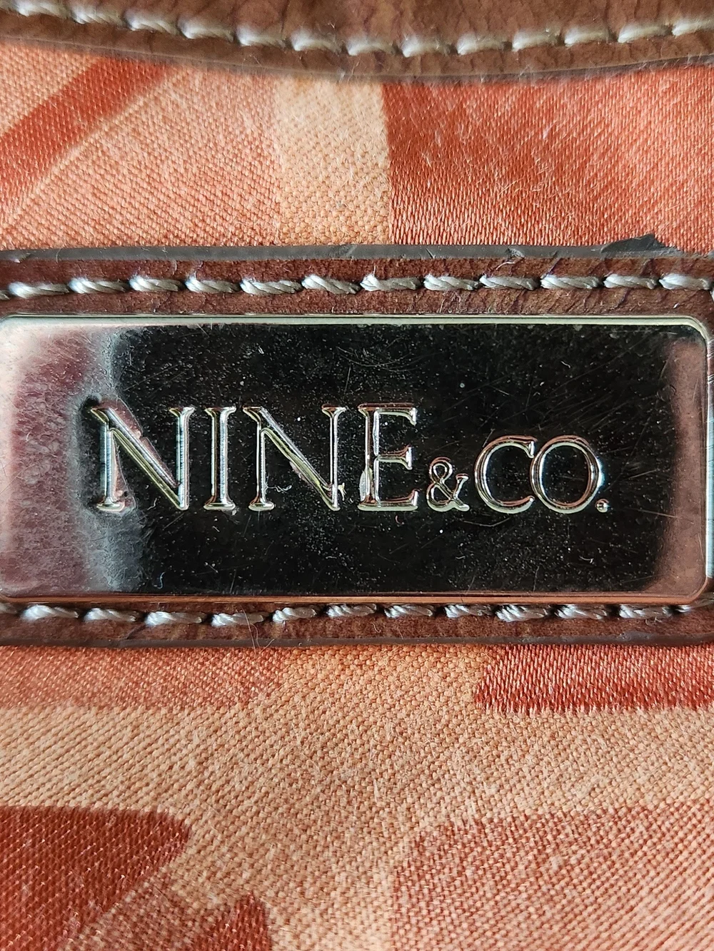 Nine West Orange Crossbody Bag